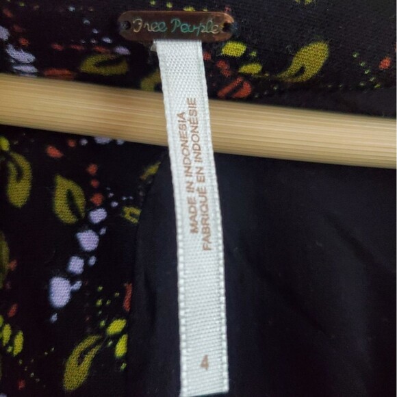 Free people meet Virginia Romper fall leaf print womens size 4 - Picture 6 of 15